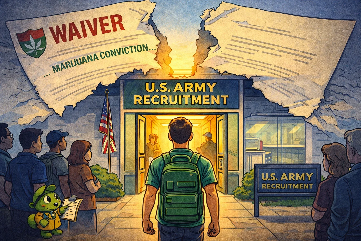 Army Eases Rules for Recruits With One Marijuana Conviction