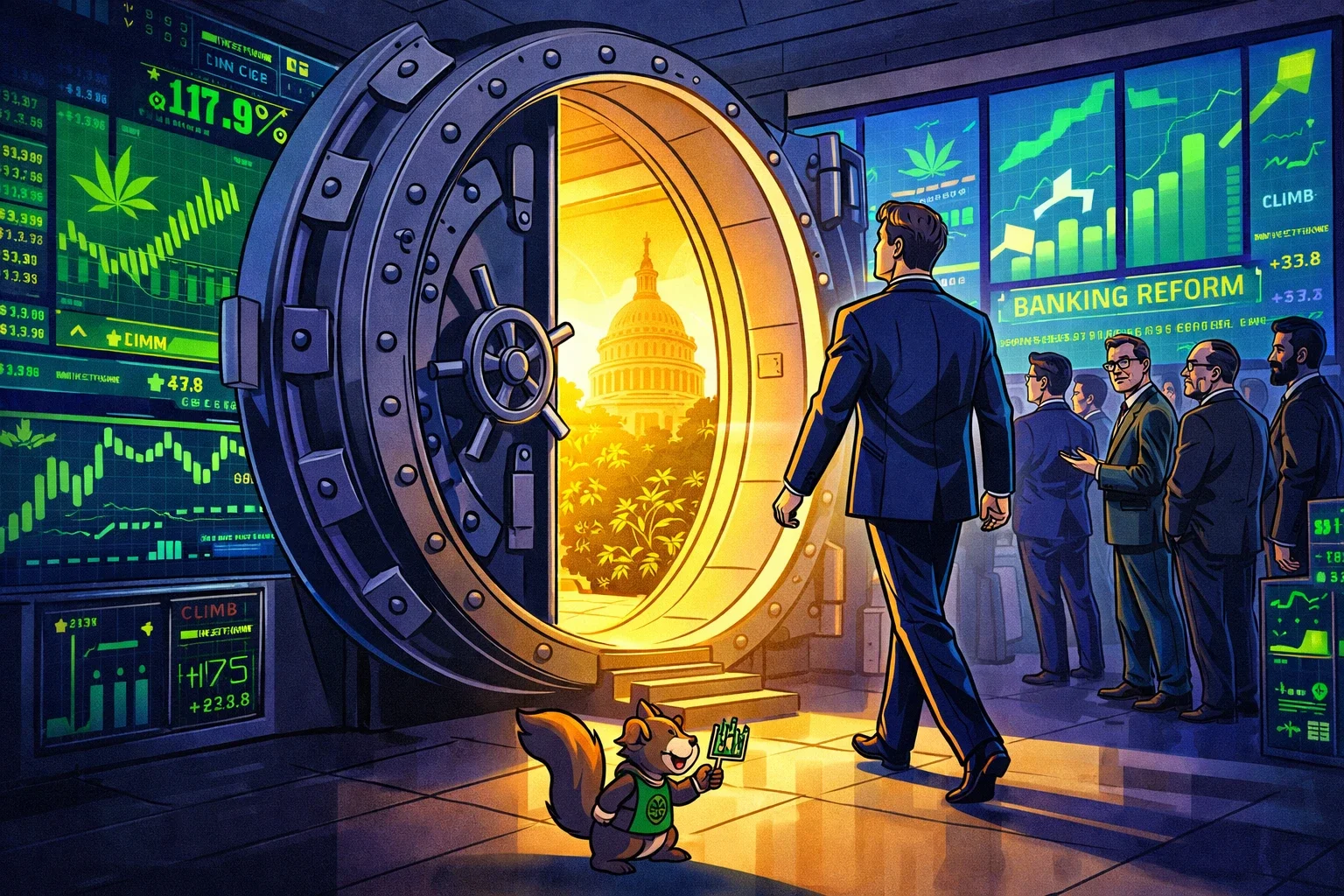 Could Cannabis Stocks Surge? New Bill Targets Banking Ban